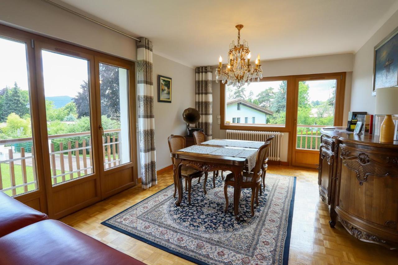 Le Vintage Grand Appartement 4 Etoiles Avec Jardin Proche Du Lac Annecy Exterior photo